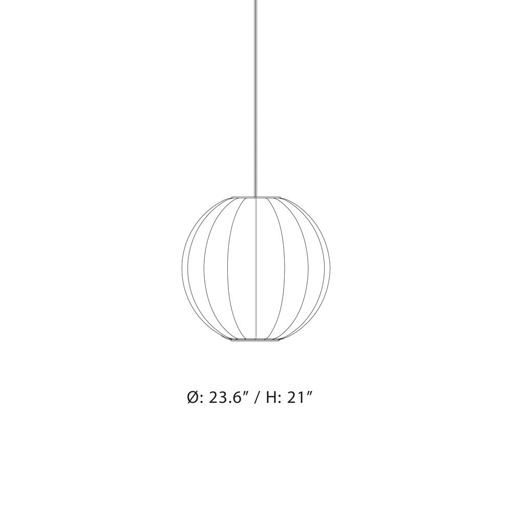 Made by Hand Knit-Wit 60 Pendant Light
