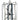 Framburg Interstellar 11 - Light Brushed Nickel with Matte Black Accents Chandelier L1091 BN/MBLACK