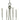Framburg Alexandria 4 - Light Brushed Nickel Chandelier L1127 BN