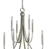 Framburg Alexandria 8 - Light Brushed Nickel Chandelier L1129 BN