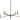 Framburg Bridgeport 8 - Light Iron Chandelier L1192 IRON
