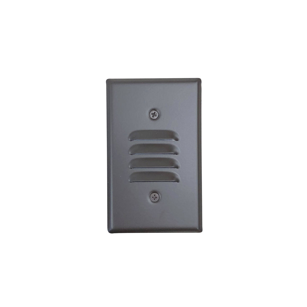 Nora Lighting LED Mini Step Light 90+CRI, Louver - Wet Label