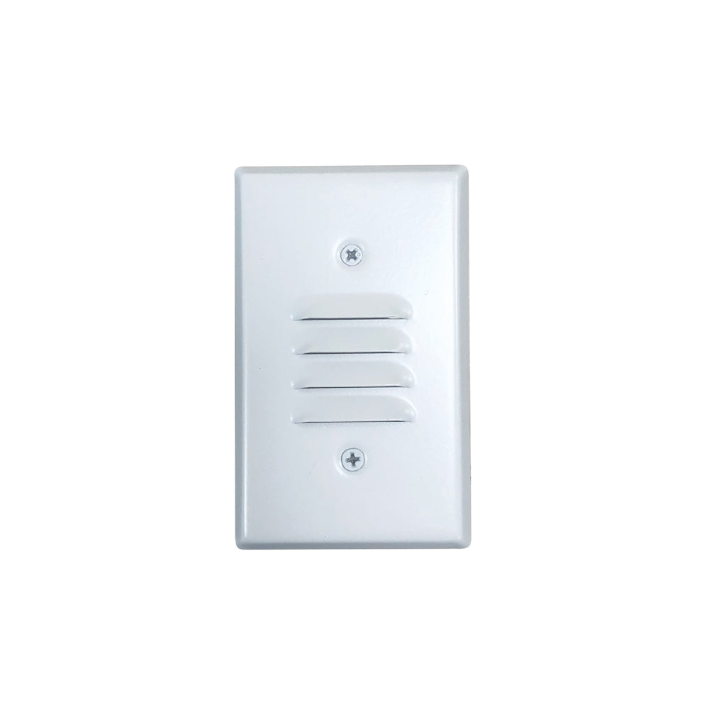 Nora Lighting LED Mini Step Light 90+CRI, Louver - Wet Label