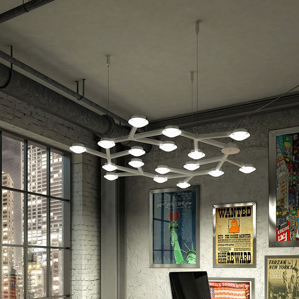 Artemide Led Net Circle Pendant Light