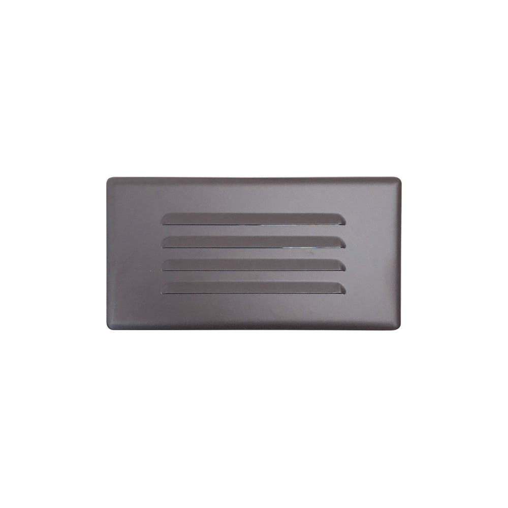 Nora Lighting LED Step Light with Louvered Face Plate