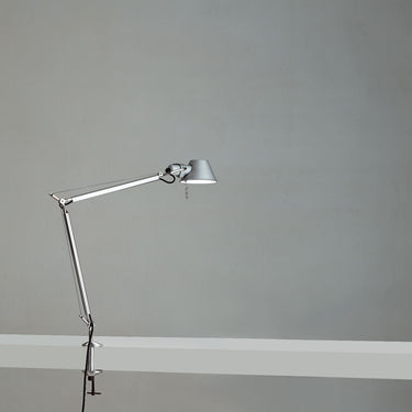 Tolomeo Micro LED adjustable Italian desk lamp with dimmable control for modern home offices
