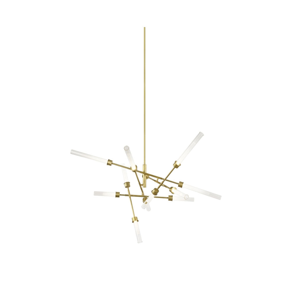 Tech Lighting Linger Abstract Chandelier 12 Light