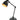 Sleek black metal Onyx Cordless Task Lamp for modern workspaces