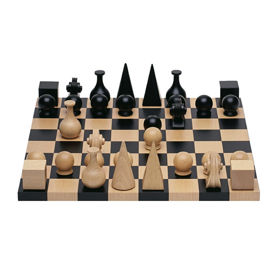 IC Design Man Ray Chess Pieces and Board