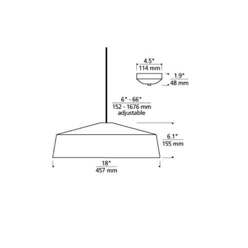 Tech Lighting Masque Grande Pendant