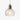 &Tradition Mega Bulb SR2 Pendant Light Gold Lustre