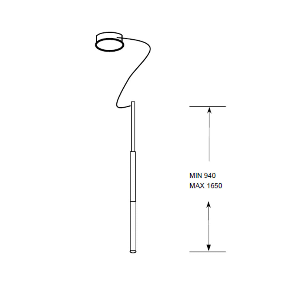 Pallucco Micro Telescopic 1.3 Pendant Light