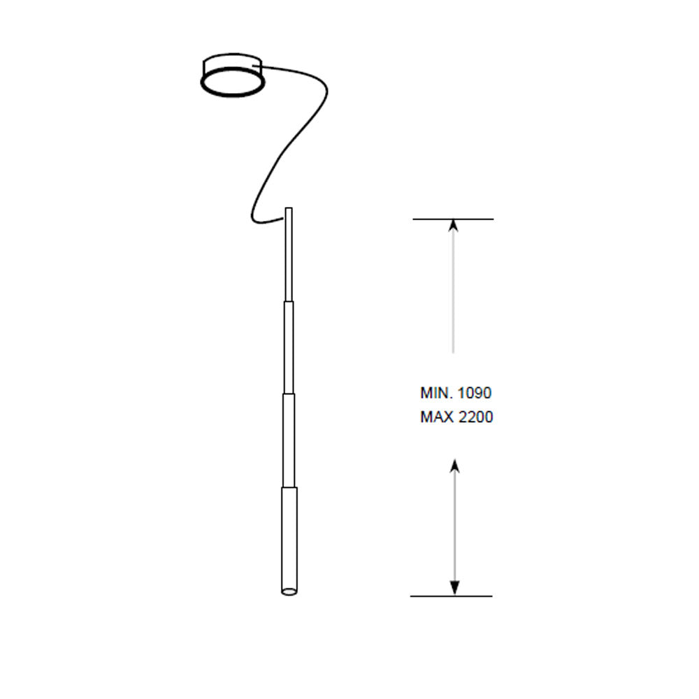 Pallucco Micro Telescopic 1.4 Pendant Light