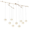 Mini Hanea 9-Light Chandelier | Visual Comfort Modern | LoftModern