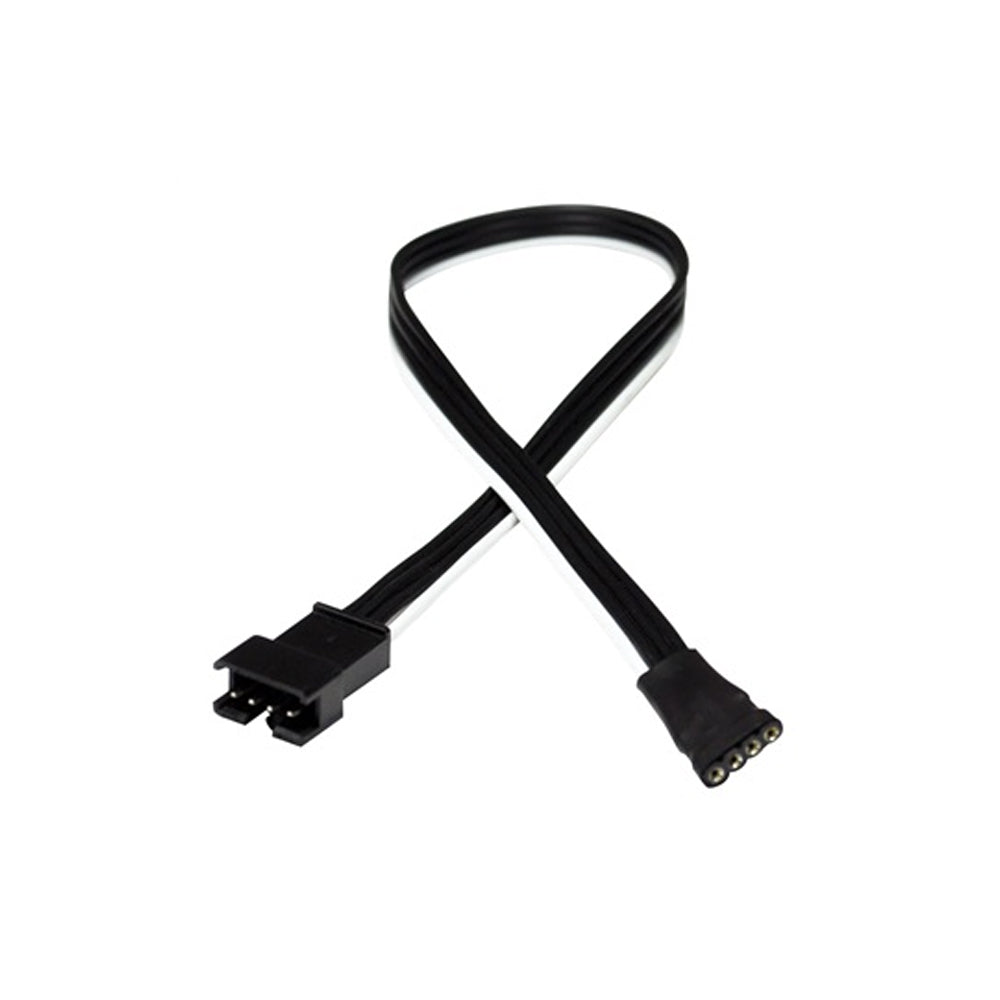 Nora Lighting 12" Power Line Interconnector for 12V or 24V RGB & CCT Tape Light