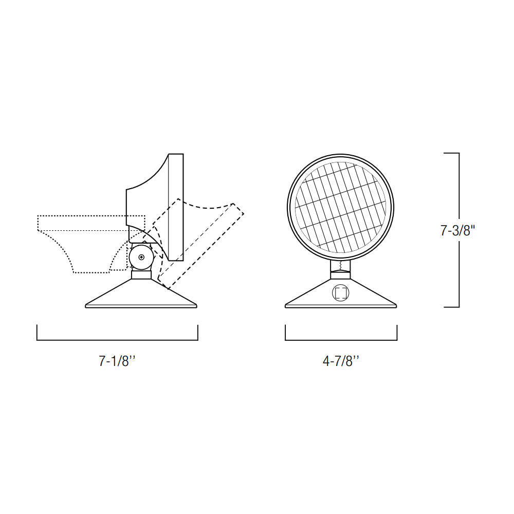 Nora Lighting NE-831 Emergency Single Head Remote