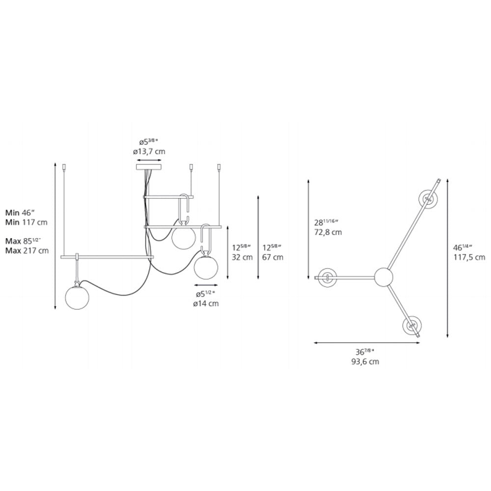 Artemide Nh S3 14 Pendant Light