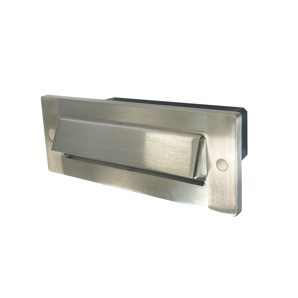 Nora Lighting 120-277V Brick LED Step Light with Shroud Face Plate