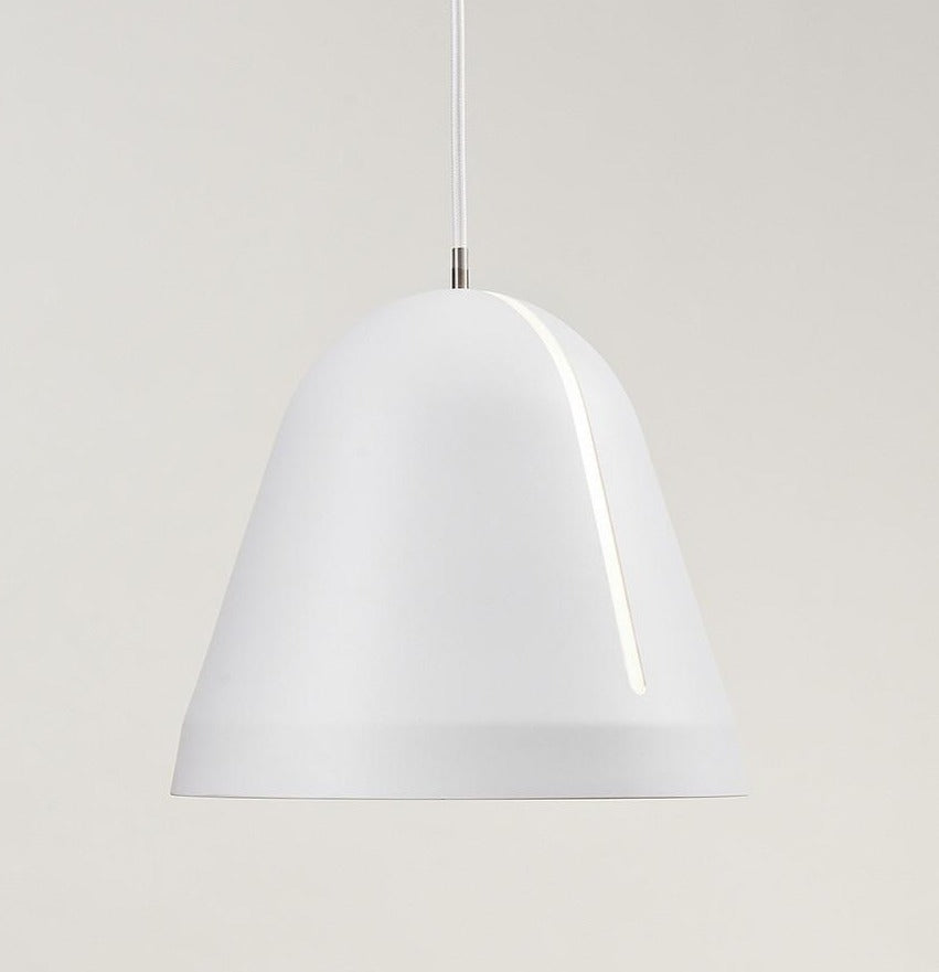 Tilt White Pendant Lamp Large by Nyta