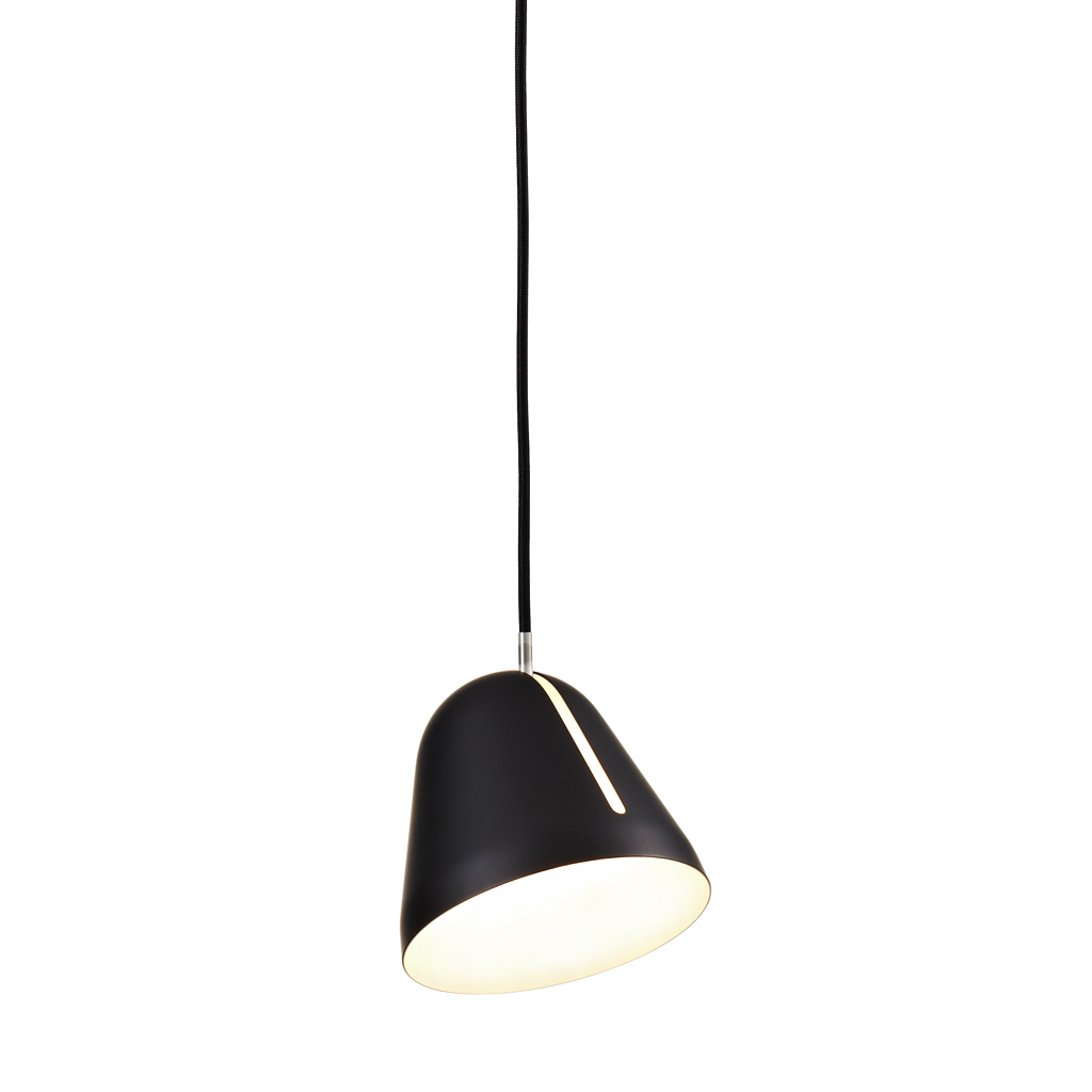 Tilt Black Pendant Lamp Small of Nyta