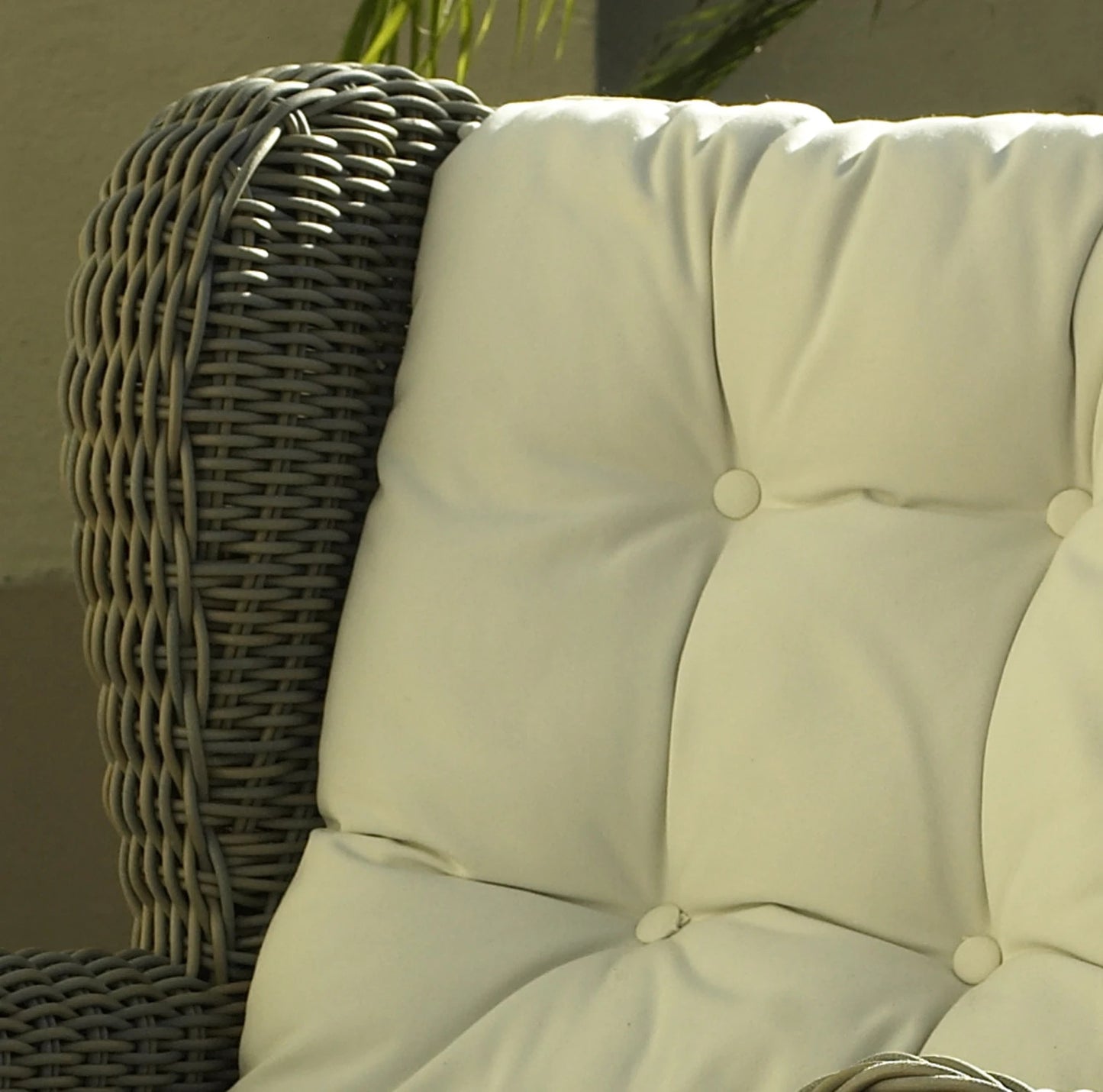 Padmas Plantation Outdoor Wing Swivel Rocking Chair