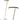 Amanita 619 floor lamp with metal base and transparent PMMA diffuser