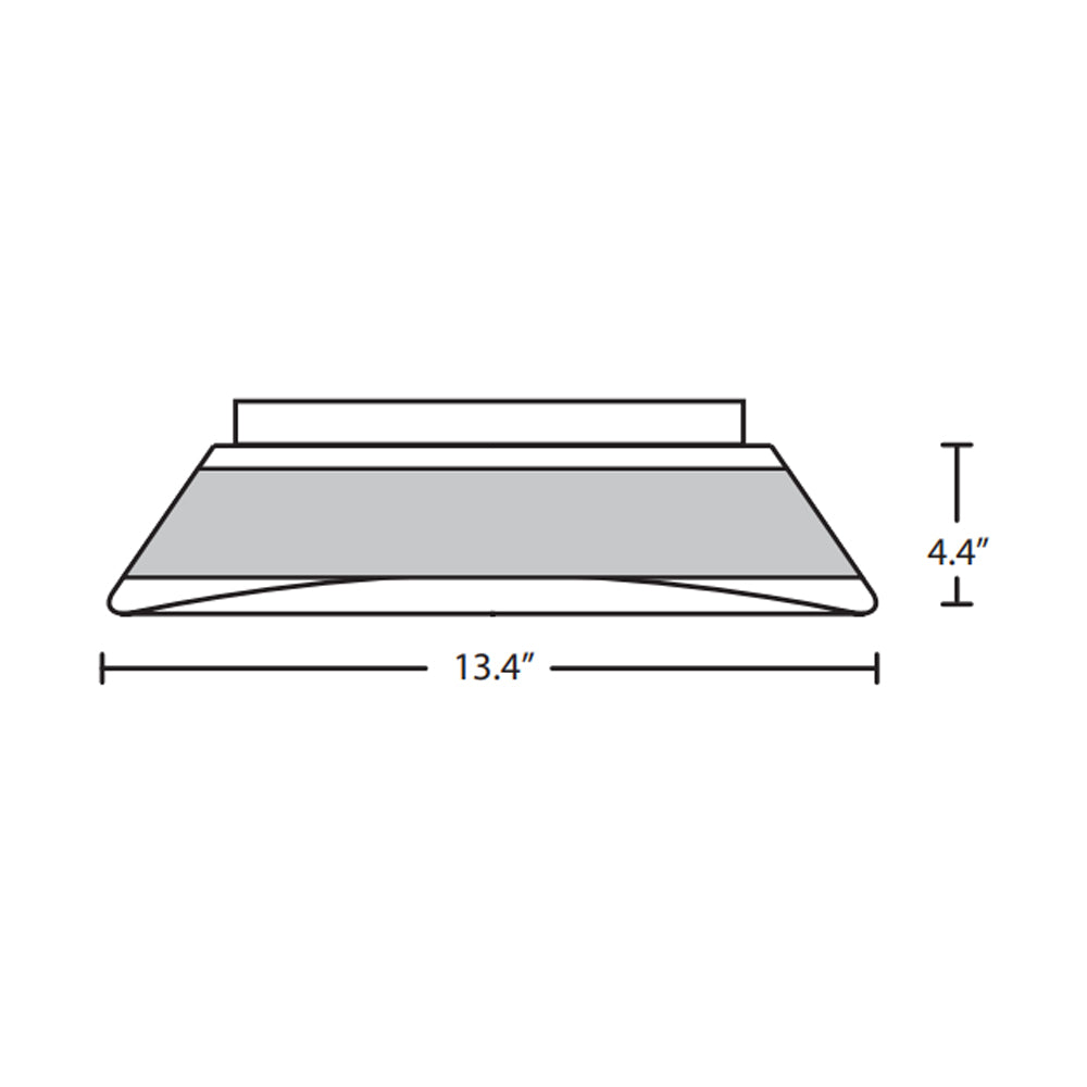 Besa Lighting Pica 14 Ceiling Light