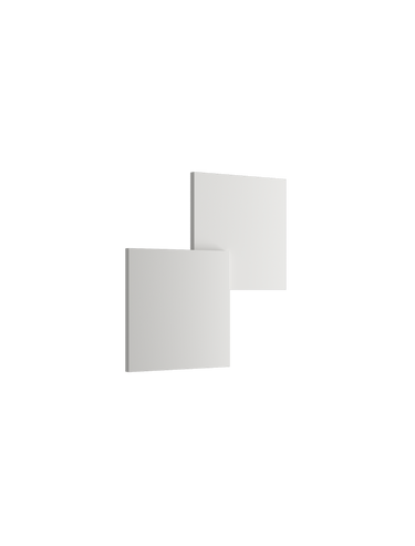 Lodes Puzzle Double Square Wall Ceiling Flush Light
