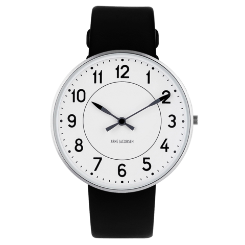 Station 40mm Wrist Watch of Arne Jacobsen