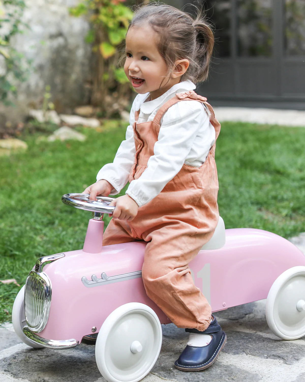 Baghera Ride On Rider Roadster Light Pink LoftModern