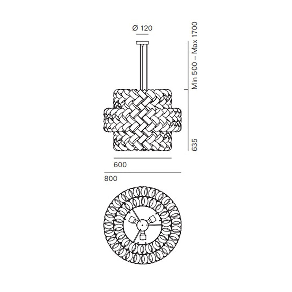 Pallucco Ring 800 Mix Pendant Light