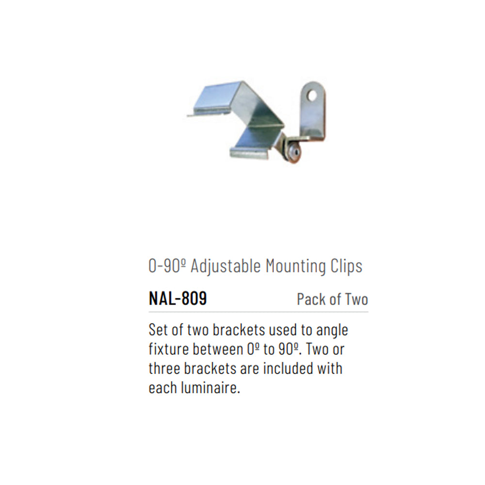 Nora Lighting SILK SBC Adjustable 0-90ᄎ Mounting Clips