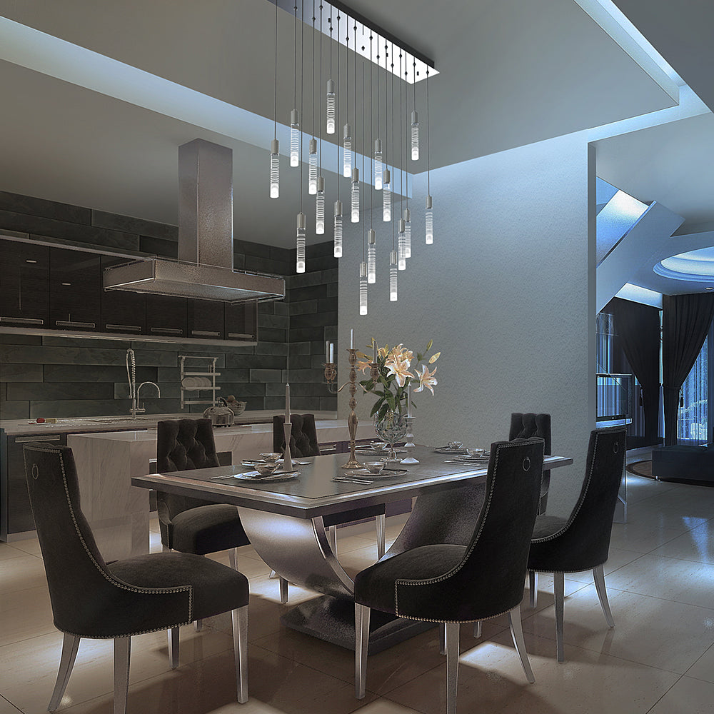 BlackJack Lighting Seraph Linear Pendant Light