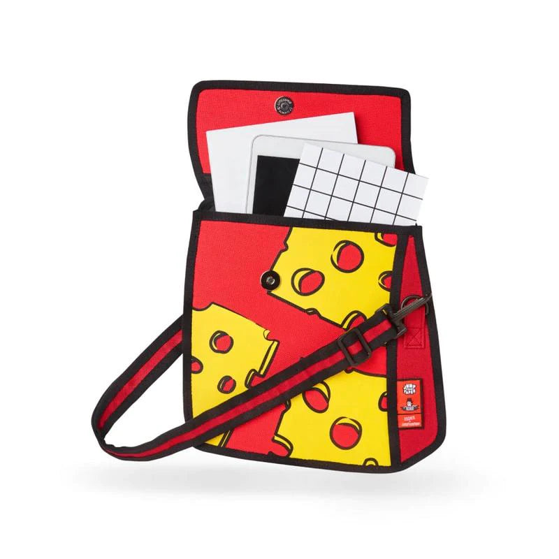 JumpFromPaper Shoulder Bag Pop Art Cheese