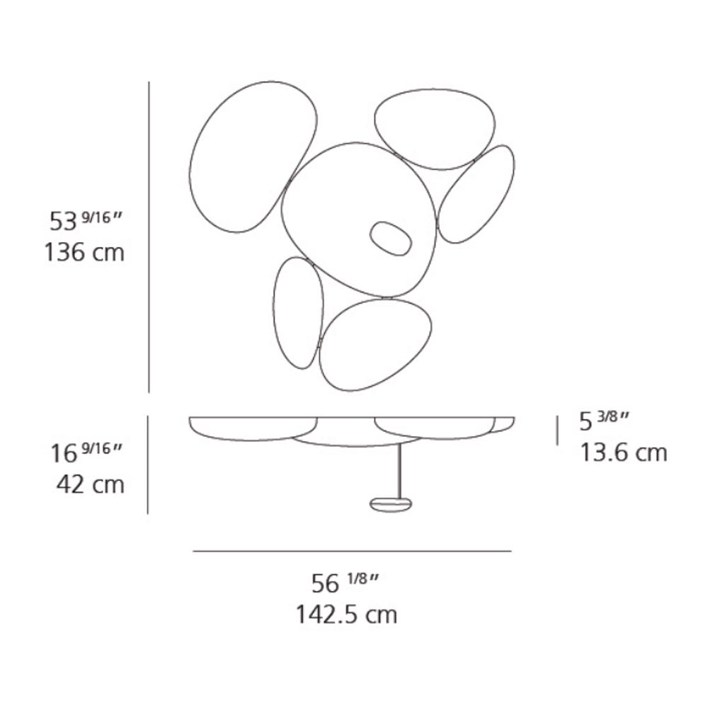 Artemide Skydro Ceiling Light