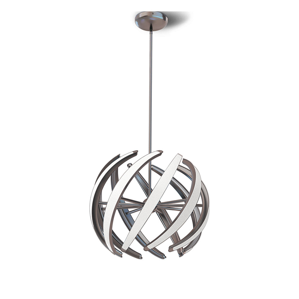 BlackJack Lighting Swirl Pendant Light
