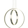 Thumprints Aria Chrome Pendant Light T1003