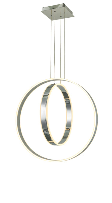 Thumprints Aria Chrome Pendant Light T1003