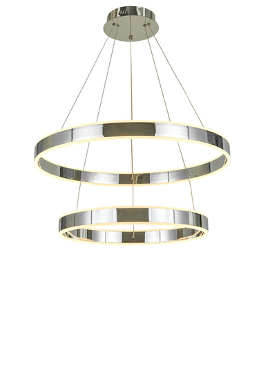 Thumprints Emeri Chrome Foyer Chandelier T1007