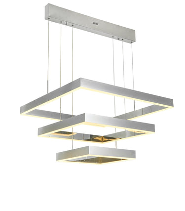 Thumprints Austin Chrome Foyer Chandelier T1014