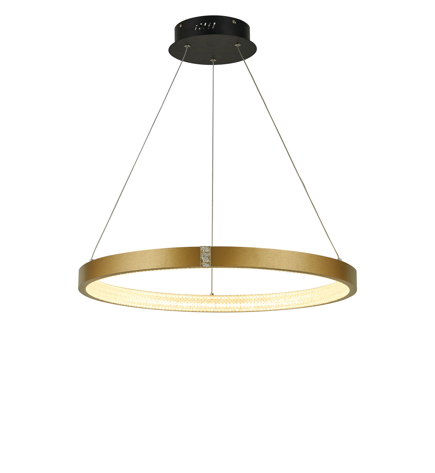 Thumprints Brushed Gold Kinsley Dining Chandelier