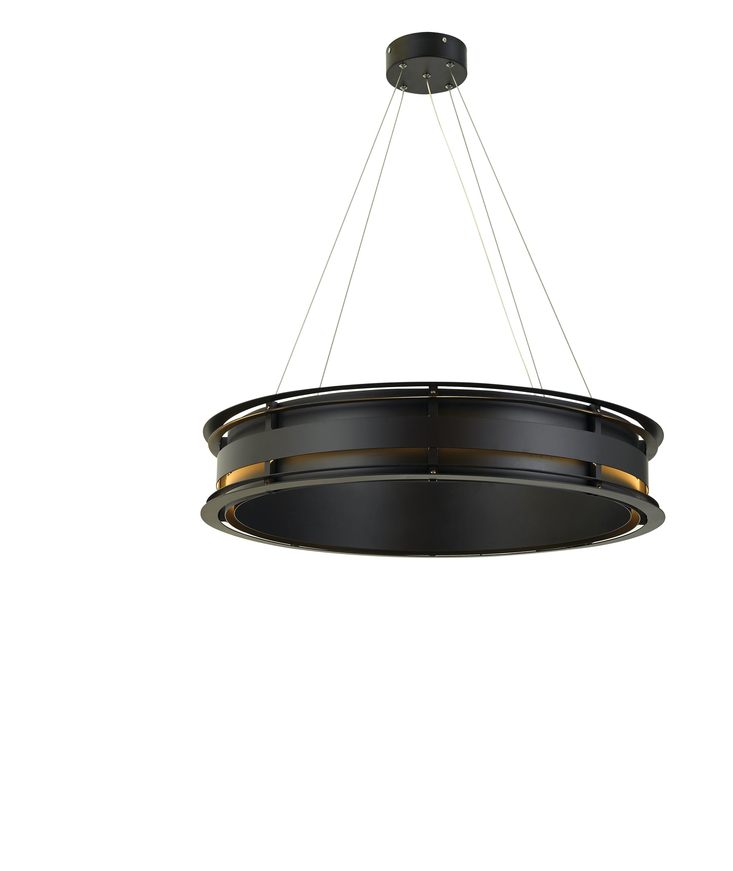 Thumprints Black Bristol Dining Chandelier
