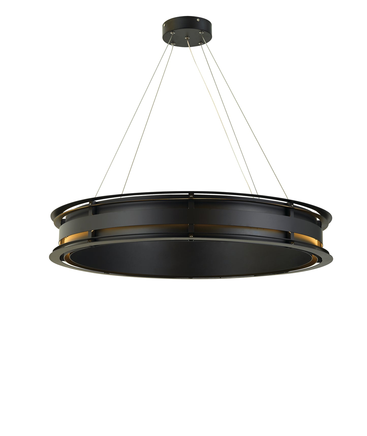 Thumprints Black Bristol Dining Chandelier