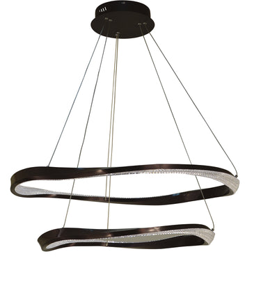 Thumprints Oakley Black Dining Chandelier T1068