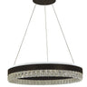 Thumprints Hazel Black Dining Chandelier T1076