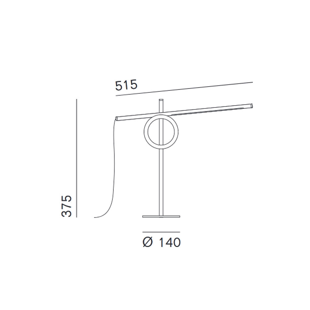 Pallucco Tangent Mini Table Lamp