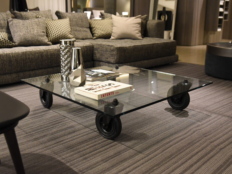 FontanaArte Tavolo con Ruote Square Large – LoftModern