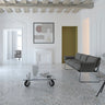 FontanaArte Tavolo con Ruote Rectangle Small