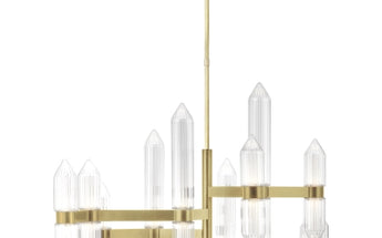 Langston Chandelier Medium | Visual Comfort - Brass Gold
