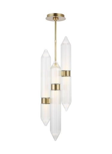 Large Modern Langston Pendant Light in Living Room